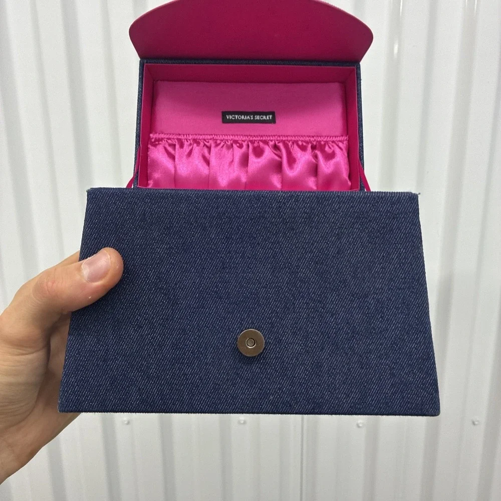 Victoria Secret Y2K Denim Jewelry Case 6